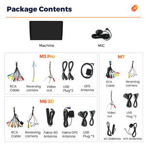 M7 PRO 안드로이드 15 2K QLED 스크린 차량용 비디오 2din 범용 오토라디오 모든 차량용 GPS 파크라 음성 제어 360 카메라 - Product Image 6