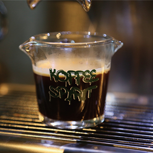 Mini taza de escala de vidrio, jarra Triple, Barista con mango de vertido, patrón impreso de tiburón, taza medidora de Espresso - Product Image 6