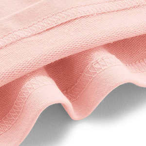 Sudadera con Capucha Corta de Algodón para Mujer, con Logotipo Personalizado, de Felpa, Informal, con Cierre, Top Corto, Sudaderas Cortas de Pakistán - Product Image 4