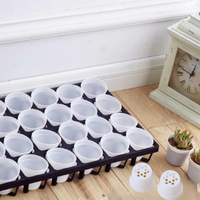 Vente en gros Prix compétitif Mini pots de plantes Pots de plantes ronds personnalisés depuis Vietnam Fabricant