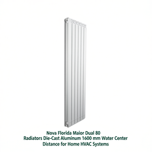 Radiadores Nova Florida Maior Dual 80 de Aluminio Fundido a Presión, Distancia entre Ejes de 1600 mm, para Sistemas HVAC Domésticos - Product Image 3