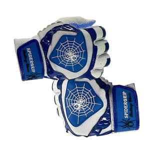 Guantes de bateo de béisbol de cuero personalizados Pro Grip, ligero y duradero para hombres, mujeres, tallas para jóvenes - Product Image 2