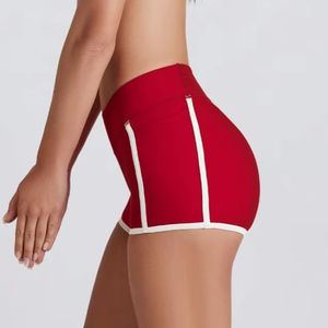 Shorts de yoga de compression d'entraînement pour femmes sur mesure de qualité supérieure/Shorts de gymnastique décontractés pour femmes à vendre au prix le plus bas - Product Image 5