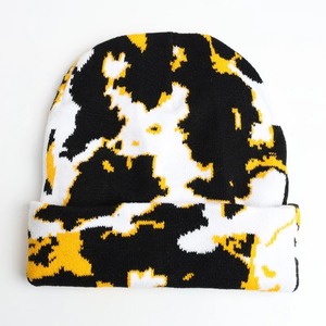 Sublimación Beanie Fabricante Sombrero de punto de moda para mujer All Over Print Beanie Con logo jacquard - Product Image 3