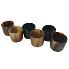 Anillos para Servilletas de Cuerno de Búfalo Natural, 100% Auténticos, Fabricante Indio, Porta Servilletas para Mesa y Fiestas, por MULTI CRAFT - Product Image 6