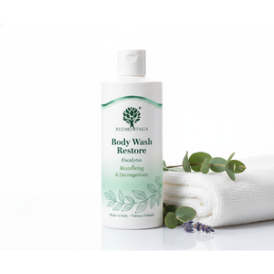 ครีมอาบน้ำยูคาลิปตัสธรรมชาติพร้อมหัวปั๊ม (500 มล.) - อิตาลี RedMoringa OEM รับผลิตแบรนด์ส่วนตัว - Product Image 1