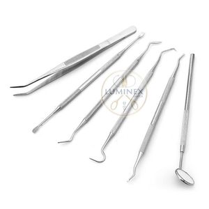 Kit d'examen dentaire en acier inoxydable de haute qualité de marque personnalisée avec logo personnalisé et ensemble d'instruments dentaires en provenance du Pakistan - Product Image 3