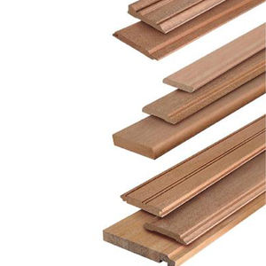 Premium Standard Outdoor <b>Timber</b> Furniture Durable Dark Red Meranti Nemesu Wood Moulding Industrial Design Style Better Dressed - Product Image 2