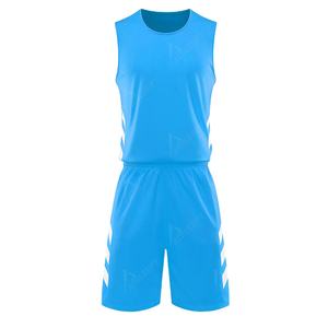 Vêtements de basketball unisexes élégants personnalisables, 100% polyester, confortables et durables, vêtements de sport pour hommes et femmes - Product Image 1