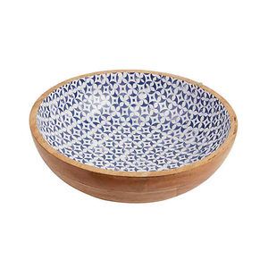 Multi-color Printed Enamel <b>Wooden</b> <b>Salad</b> <b>Bowl</b> - Product Image 5