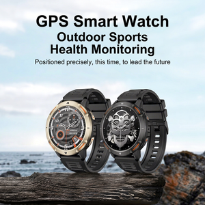 นาฬิกาสมาร์ทวอทช์ Sower รุ่น G115 หน้าจอ TFT 1.52 นิ้ว พร้อม GPS สำหรับกิจกรรมกลางแจ้ง วัดอัตราการเต้นของหัวใจ  พร้อมเข็มทิศ กันน้ำระดับ IP68 สายยาง  สำหรับทุกเพศ - Product Image 3