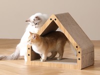 Vietnam Durable Triangle House Dach Design Multifunktion ale Verwendung Tunnel Versteck Cat Scratcher Play Tower