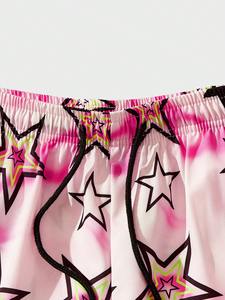 Hot Selling Customized Men's Casual <b>Shorts</b> 6XL Size Elastic Waist Drawstring Print Pockets Solid Pattern <b>Decoration</b> Anti-Wrinkle - Product Image 4