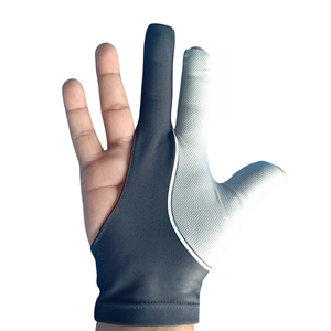 ถุงมือคิวสนุ๊กเกอร์3นิ้วคุณภาพสูงสำหรับมืออาชีพปรับแต่งสระว่ายน้ำผลิตจากปากีสถานโดยตรงจากผู้จำหน่าย - Product Image 3