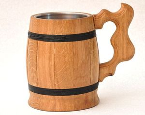 Mejor envío al por mayor Taza de cerámica reutilizable nórdica taza de madera hecha a mano caja de regalo de madera única tazas minimalistas para Navidad - Product Image 6