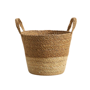 CESTA DE LAVANDERÍA PLEGABLE Hecha A Mano Artesanía Vietnamita Mejor Oferta PARA LA Decoración Elegante del Hogar Tamaños Personalizados Disponibles Cesta de Mimbre - Product Image 1