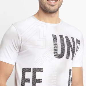Camisetas de algodón para hombre Camisetas de peso pesado en blanco Impresión de alta calidad para hombre Popular con logotipo personalizado para hombre - Product Image 5