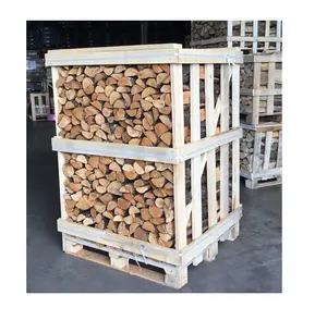 Kualitas terbaik harga diskon besar kayu bakar cemara kering untuk sistem pemanas