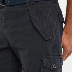 Men's Casual <b>Cargo</b> <b>Shorts</b> 100% Cotton <b>Lightweight</b> and Breathable Fully Customizable Design Solid Color - Product Image 4