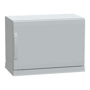Per SCHNEIDER ELECTRIC NSYPLAZ574G Armadio Elettronico Verticale in Poliestere per Strumenti, Modello Thalassa PLA con Porta Liscia e Fondo Aperto - Product Image 1