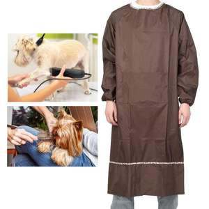 Tablier professionnel pour toilettage d'animaux avec tissu en nylon résistant à l'eau, durable et écologique, design confortable pour les toiletteurs d'animaux - Product Image 5