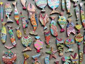 การตกแต่งปลาที่ทำด้วยมือ: การผสมผสานที่ลงตัวของศิลปะและธรรมชาติสำหรับบ้านของคุณ - Product Image 4