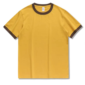 T-shirts pour hommes avec logo personnalisé, t-shirts pour hommes sur mesure, t-shirts pour hommes de taille personnalisée, prix de gros - Product Image 4