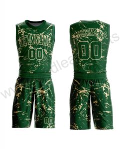 Uniforme de Baloncesto Transpirable al Por Mayor, Tallas Grandes, Personalizado con Sublimación, 100% Poliéster, Secado Rápido y Ligero - Product Image 1