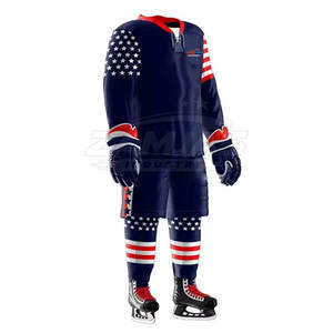 Conjunto de Uniforme de Hockey sobre Hielo para Hombre, Tela Transpirable, Largo Regular, Cómodo y Duradero, 2026 - Product Image 2