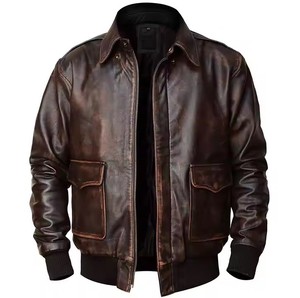 High Quality Men's High Street Bomber Jacket Stand Collar Zipper Nylon Polyester <b>Canvas</b> <b>Plain</b> Dyed Winter OEM Service Available - Product Image 1