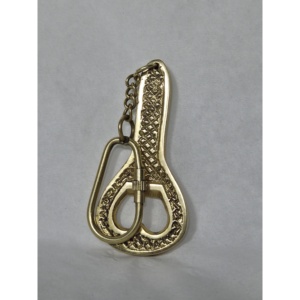 Décapsuleur porte-clés en alliage de cuivre en forme de cœur complexe, personnalisable avec logo OEM, en alliage de zinc, tire-bouchon pour ouvrir les bouchons - Product Image 4