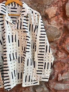 ¡Colección Verano! Traje de noche indio hecho a mano, conjunto de pijama de mujer Jaipuri, camisa de pantalón completo con estampado Floral de bloque con bolsa - Product Image 2