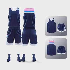 Conjuntos de Uniformes de Baloncesto Personalizados al por Mayor, Transpirables, de Malla, de Secado Rápido, Diseño Personalizado, Uniforme de Equipo, Ropa Deportiva OEM para Hombre y Mujer - Product Image 1