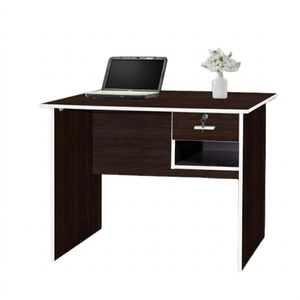 Essence Computer <b>Desk</b> 910mm W Contemporary Home Office PU Surface Amino Laminated Knock Down DIY - Product Image 1
