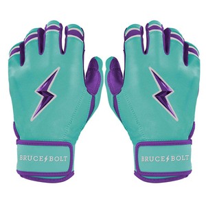 Guantes de bateo de béisbol de cuero Digital de piel de cabra con puño largo profesional Guantes de bateo de softbol unisex profesionales - Product Image 1
