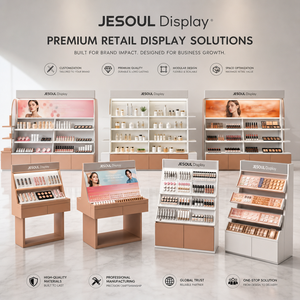 Mostrador de <span class=keywords><strong>Maquillaje</strong></span>, Exhibidor de Cosméticos, Mueble para Tienda de Belleza, Estante para Cosméticos, Estante para Productos de Cuidado de la Piel, Mueble de Exhibición para Minoristas - Product Image 3