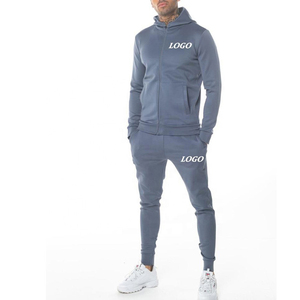 Nuevo diseño de ropa de invierno, conjunto de 2 piezas, ropa deportiva personalizada para hombre, de algodón grueso Material, trajes para correr, chándales para hombre - Product Image 5