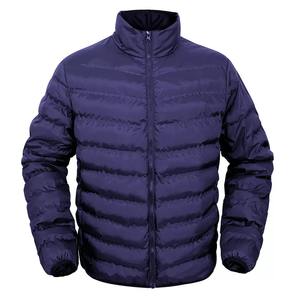 Chaqueta Bomber de burbujas para hombre, nuevo diseño, a la moda, brillante, cálida, con relleno, venta al por mayor - Product Image 1