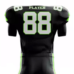 Uniforme de fútbol americano de secado rápido en diferentes estilos y colores lisos Ropa de fútbol americano sublimada - Product Image 6