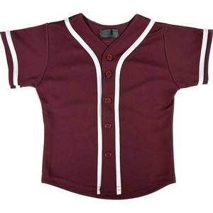 Uniformes deportivos de equipo de béisbol impresos a rayas de diseño personalizado con botón camisetas de béisbol de softbol transpirables de secado rápido 2025 - Product Image 5