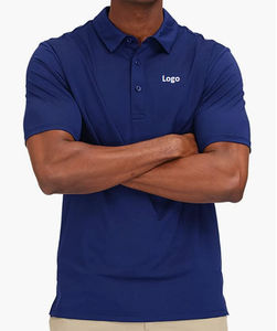 Polo de Golf para hombre, camiseta de manga corta con protección solar, entrega rápida, venta al por mayor - Product Image 1