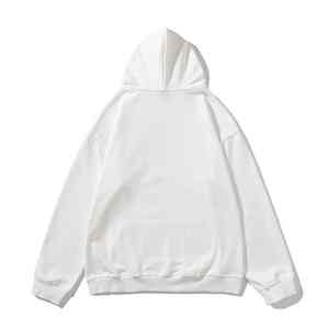 Sudadera gruesa de algodón con capucha para hombre, sudadera de diseño personalizado de fábrica, ajuste cómodo, ropa de gimnasio, forro polar cálido para los días de invierno - Product Image 2