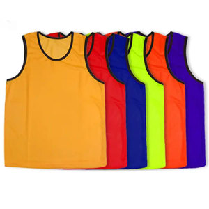 Custom Logo Soccer <b>Bibs</b> Reversible Youth Mesh Breathable Unisex Sports Vest Basketball Football <b>Training</b> Pinnie Players - Product Image 2
