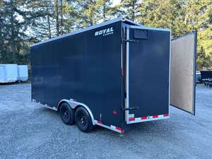 2026 Rock Solid 7x16 200kg Enclosed Cargo <b>Trailer</b> USA - Product Image 5