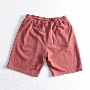 Alta calidad lavado pantalla Puff impresión Vintage algodón fabricante francés Terry sudor hombres personalizado ácido lavado pantalones cortos para hombres - Product Image 6