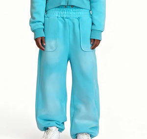 Survêtements de sport actifs à effet délavé, design confortable, fermeture éclair, sweat-shirts à capuche pour homme, faible MOQ - Product Image 5