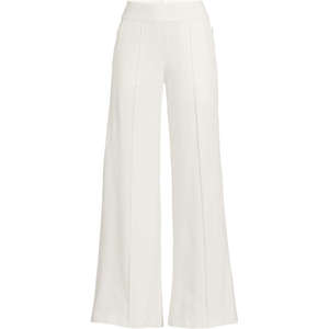 Prima 100% algodón marfil elegante mujer Pull On pantalón de fábrica de Bangladesh ropa a granel al por mayor ropa de verano por encargo - Product Image 5