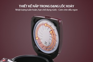 Nồi cơm điện thông minh 1.8L cao cấp, thiết kế mới, tùy chỉnh hoàn toàn, giá sỉ, in logo, sản xuất tại Việt Nam - Product Image 6