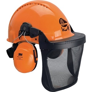 Overol Naranja G3000M para Trabajadores Forestales, Material Estabilizado Contra Rayos UV, Cumple con las Normas EN 397 y EN 352-3, Producto 3M - Product Image 1
