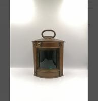Lanterne de bateau et de navire Boutique d'antiquités navales Article rare Support fait main Lampe de haute qualité